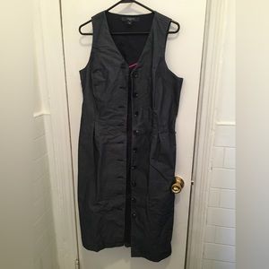Dark denim dress